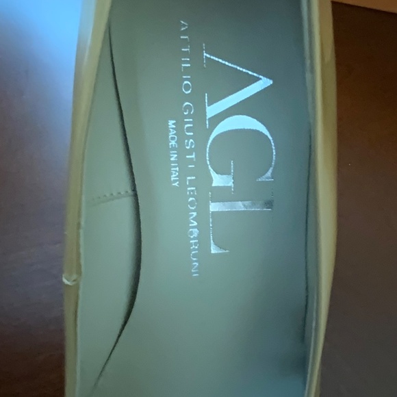 AGL NUDE Patent Leather Pump SZ 38.5 - Picture 8 of 12